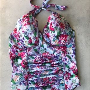 Swimsuits For All halter One-Piece